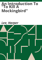 An_introduction_to__To_kill_a_mockingbird_